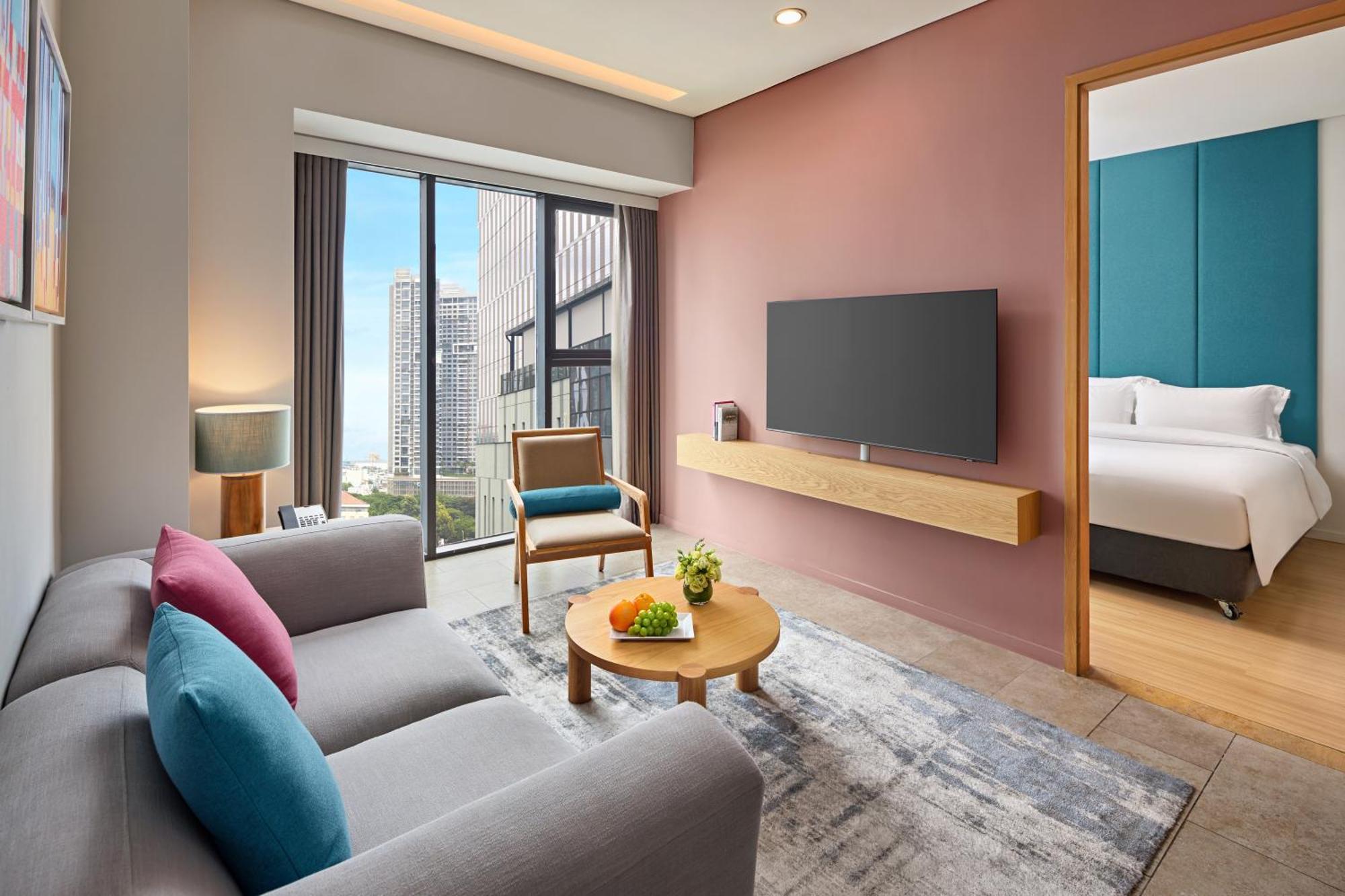 הו צ'י מין סיטי Novotel Living Saigon South מראה חיצוני תמונה